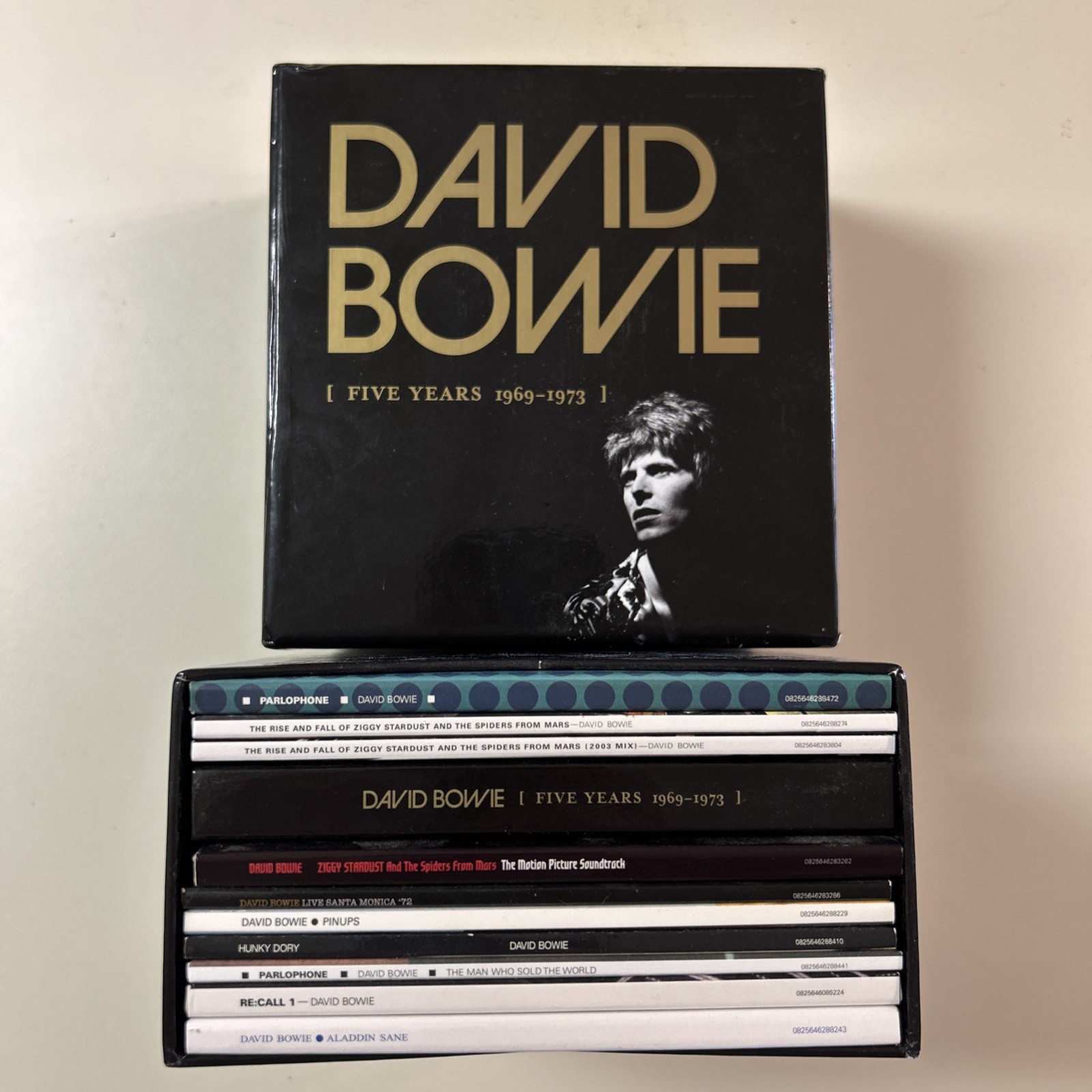 David Bowie Five Years 1969-1973 12 CDs Box Set Complete Parlophone