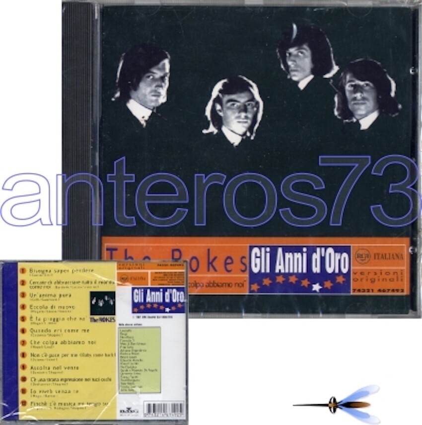 THE ROKES “GLI ANNI D’ORO” RARO CD fuori catalogo 1997 – SIGILLATO