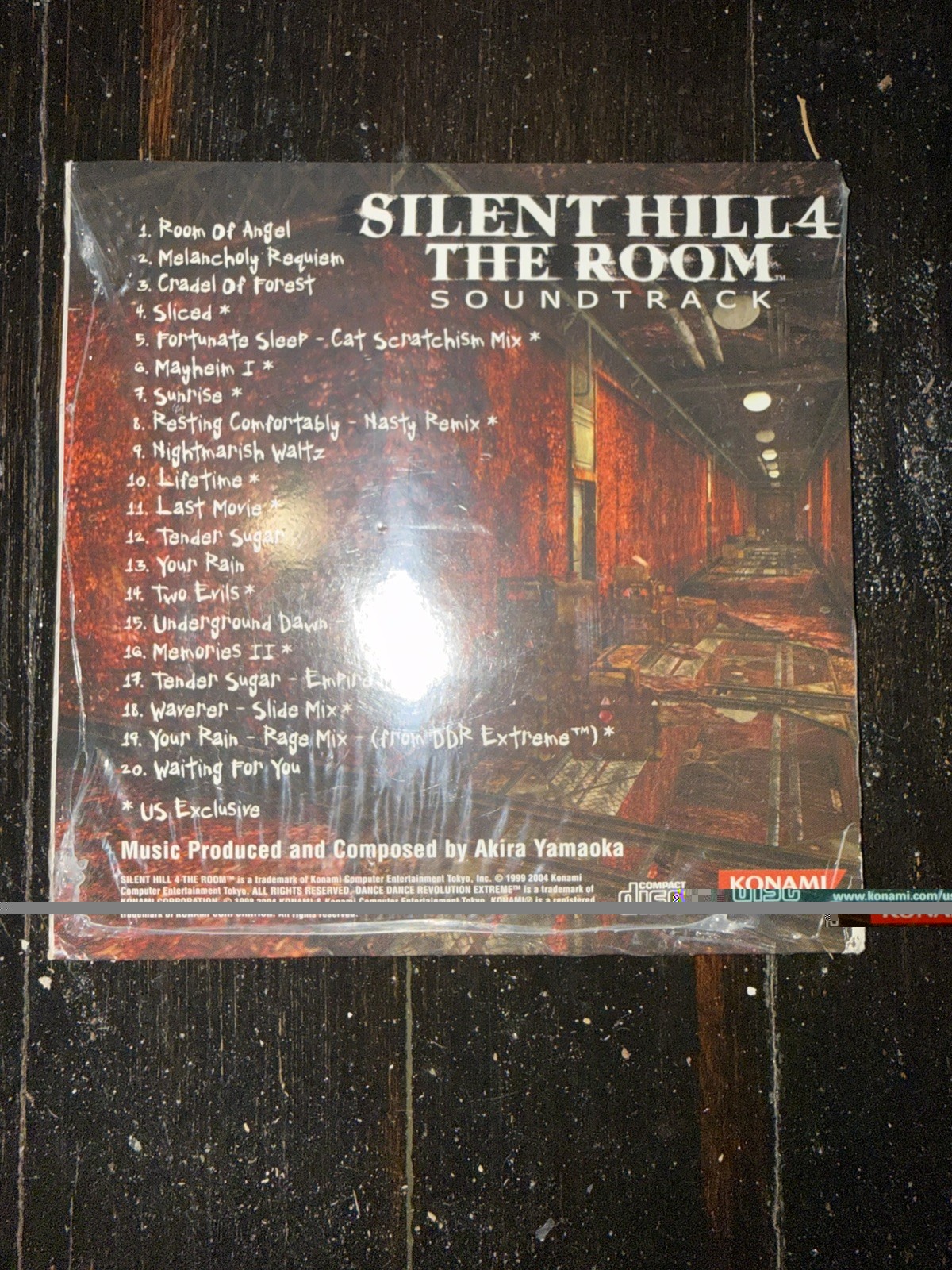Silent Hill 4: The Room limited edition Soundtrack CD Akira Yamaoka new / sealed