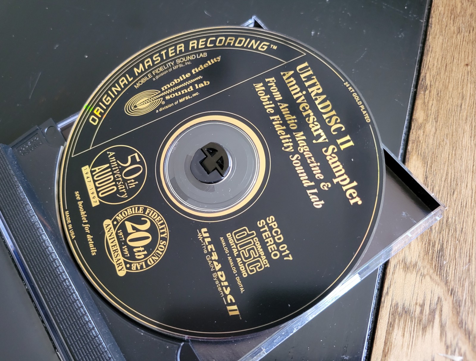 Ultradisc II Anniversary Sampler – MFSL SPCD 017 CD Mint/Mint/Mint
