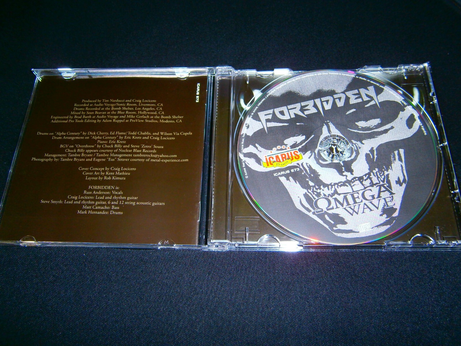 FORBIDDEN – Omega Wave. CD
