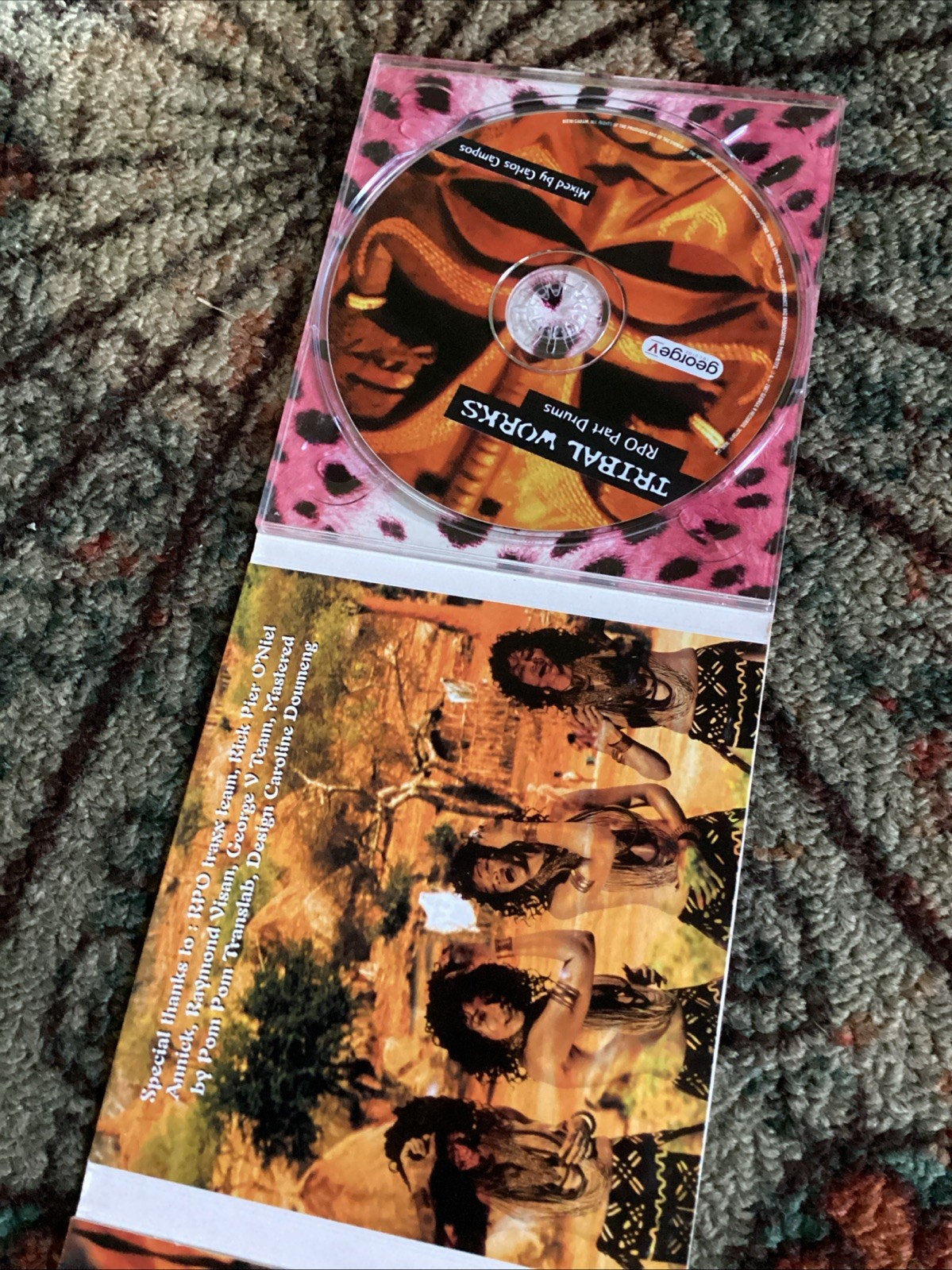 Zukabar Presents Tribal Works (Audio CD 2002) Carlos Campos RPO Part Drums