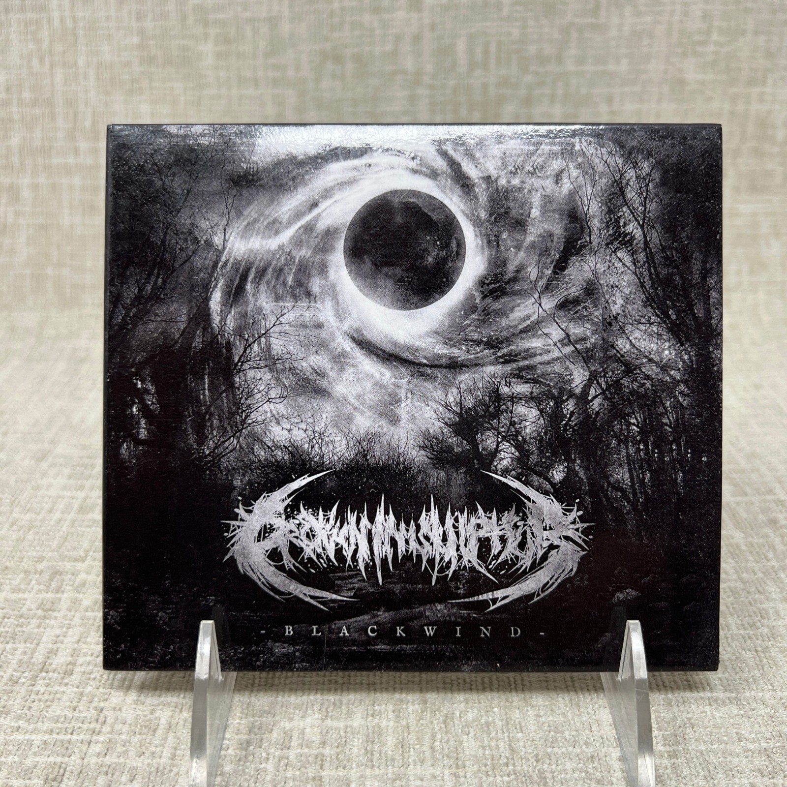 RARE Drown in Sulphur Blackwind CD 2018 Deathcore Digipak EP Italian Metal