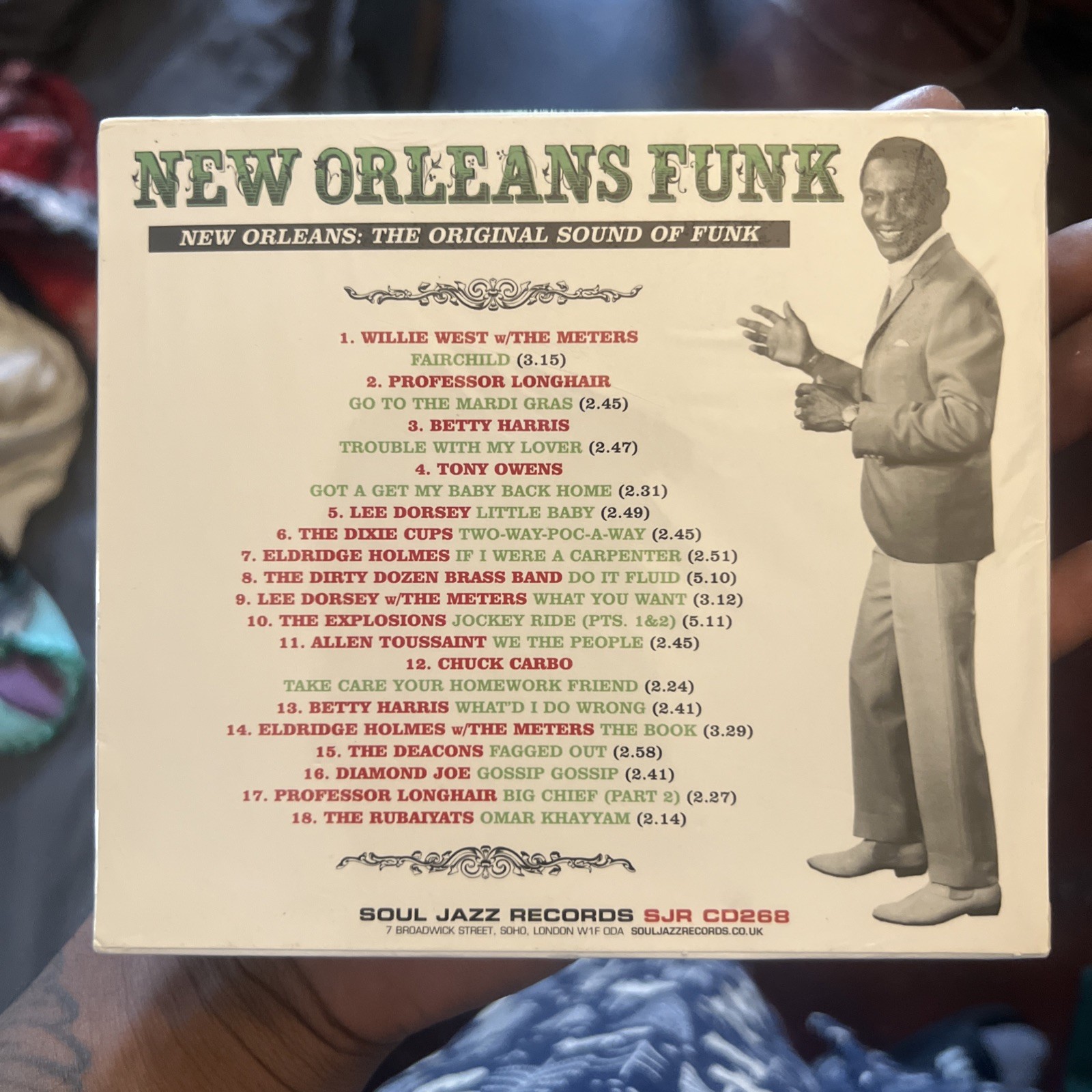 New Orleans Funk Vol 3 CD Various Artists New Sealed