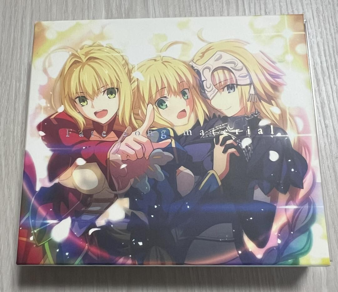 Fate song material First Limited Edition 2 CD Blu-ray Japan SVWC-70449