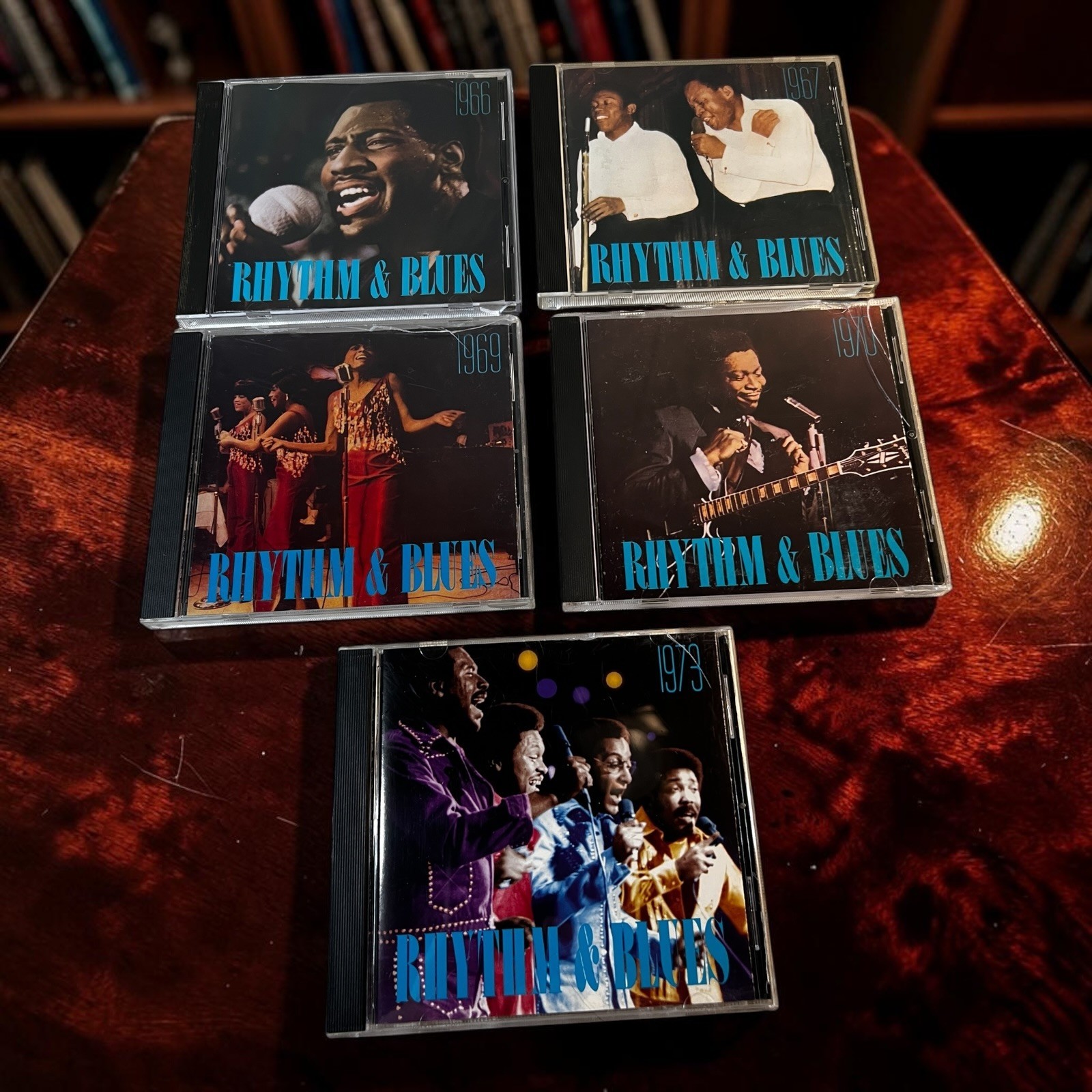 Time Life Rhythm & Blues Collection 5 CD Lot Motown Soul R&B Classics
