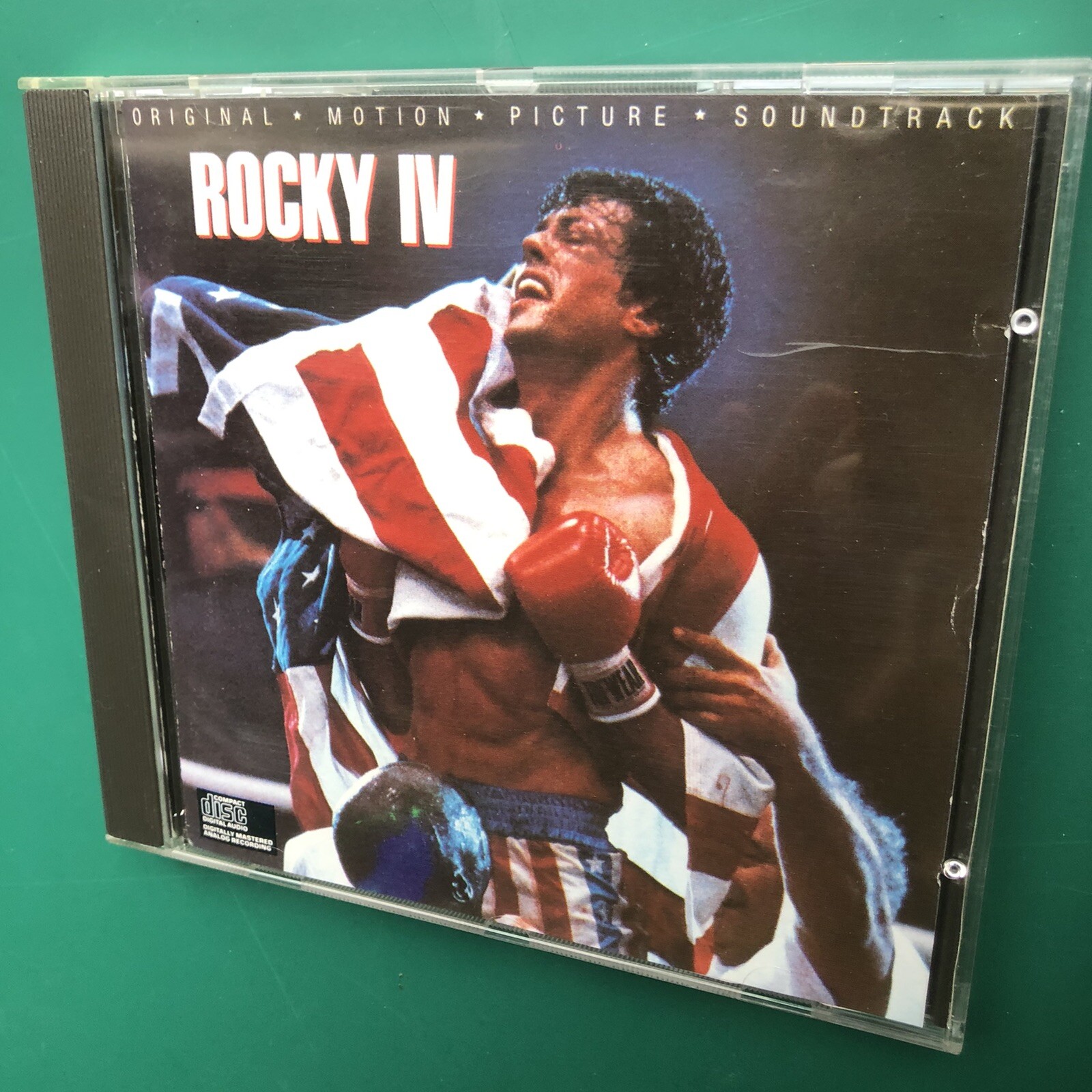 Sylvester Stallone ROCKY IV Film Soundtrack CD Talia Shire Vince DiCola Survivor