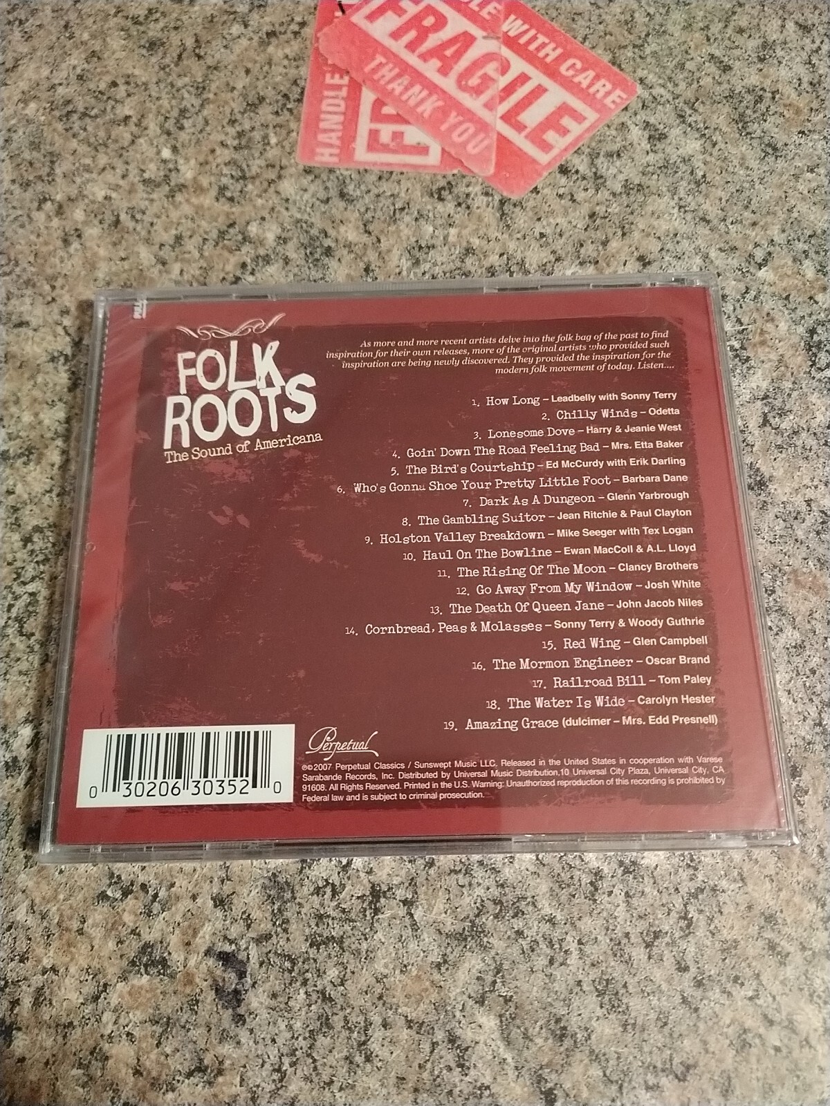 Folk Roots: The Sound Of Americana Various (CD, 2007) [NEW SEALED]