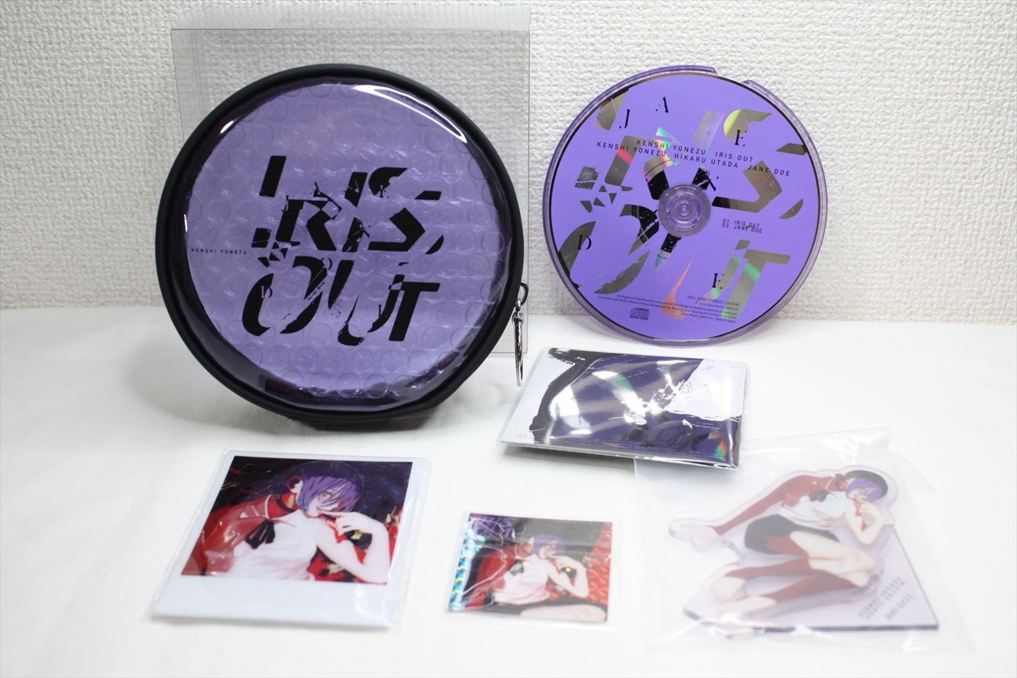 Kenshi Yonezu IRIS OUT JANE DOE CD First Press Limited Edition Chainsaw Man #847