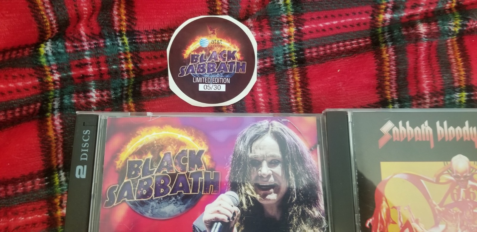 Black Sabbath- Sabbath Bloody Sabbath CD/with Rare Live CD-r Lot Used Very Good