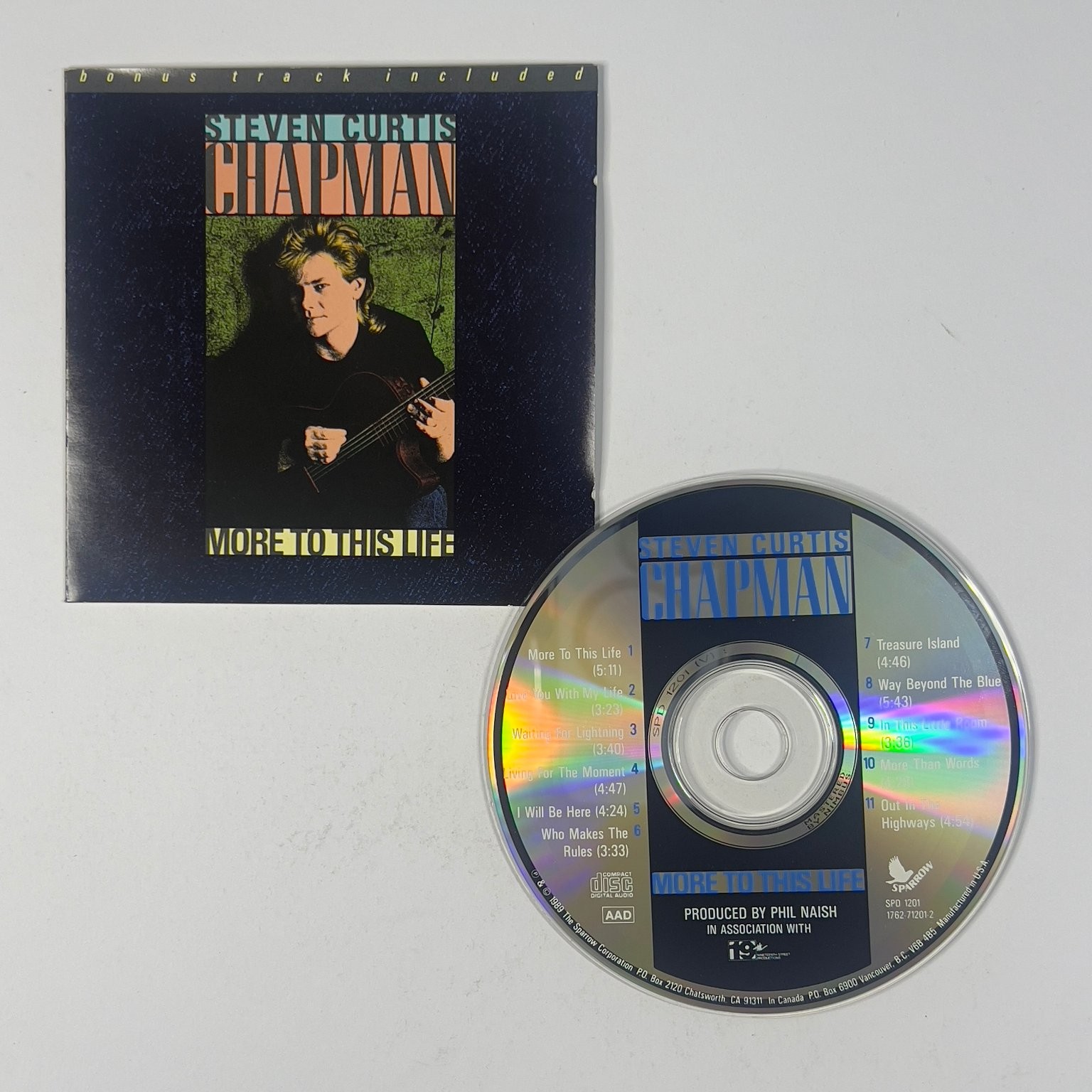 Steven Curtis Chapman – More To This Life CD 1989 Bonus Track Christian Sparrow