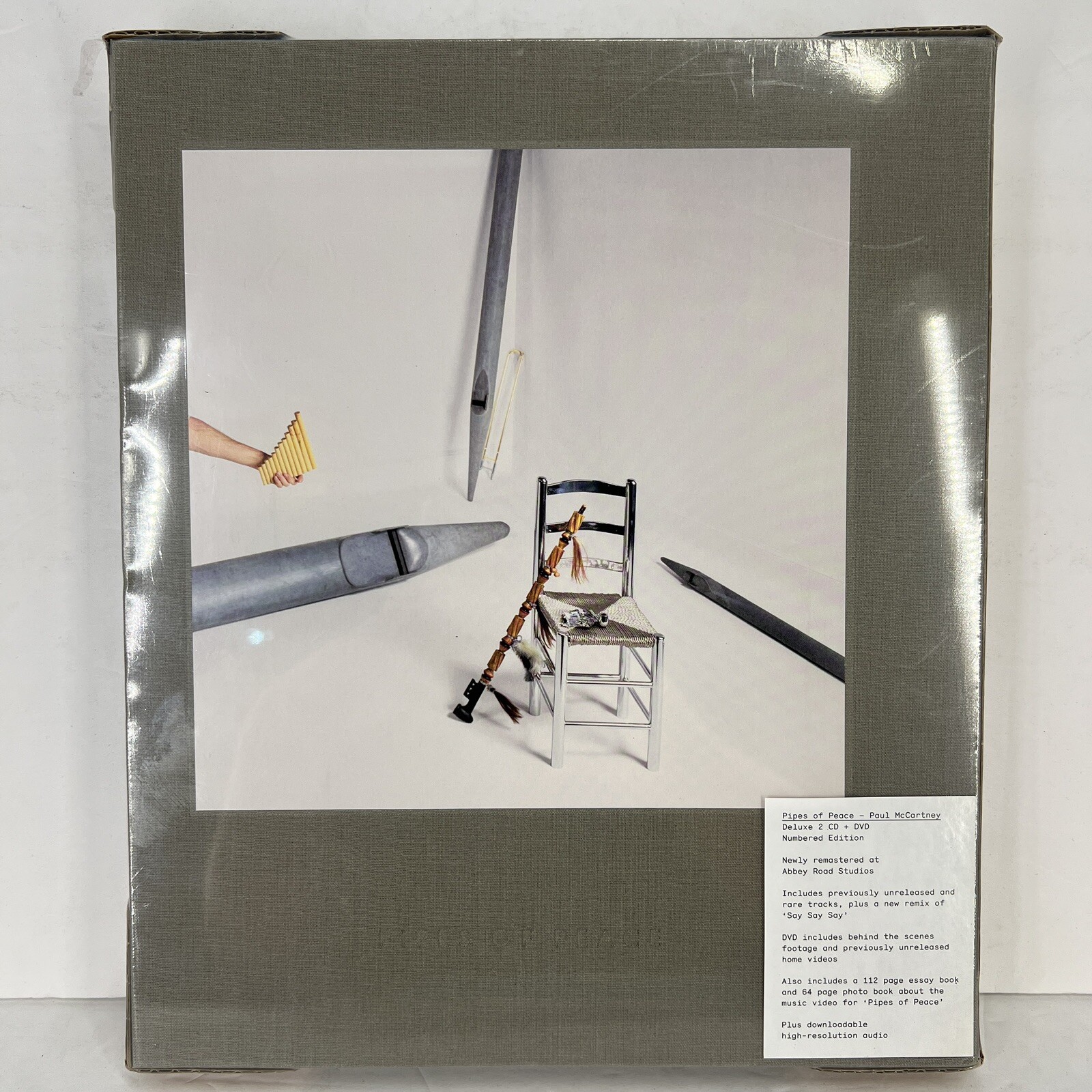 Paul McCartney (Beatles) Pipes Of Peace Archive Deluxe Edition 2 CD&DVD 2015 NEW