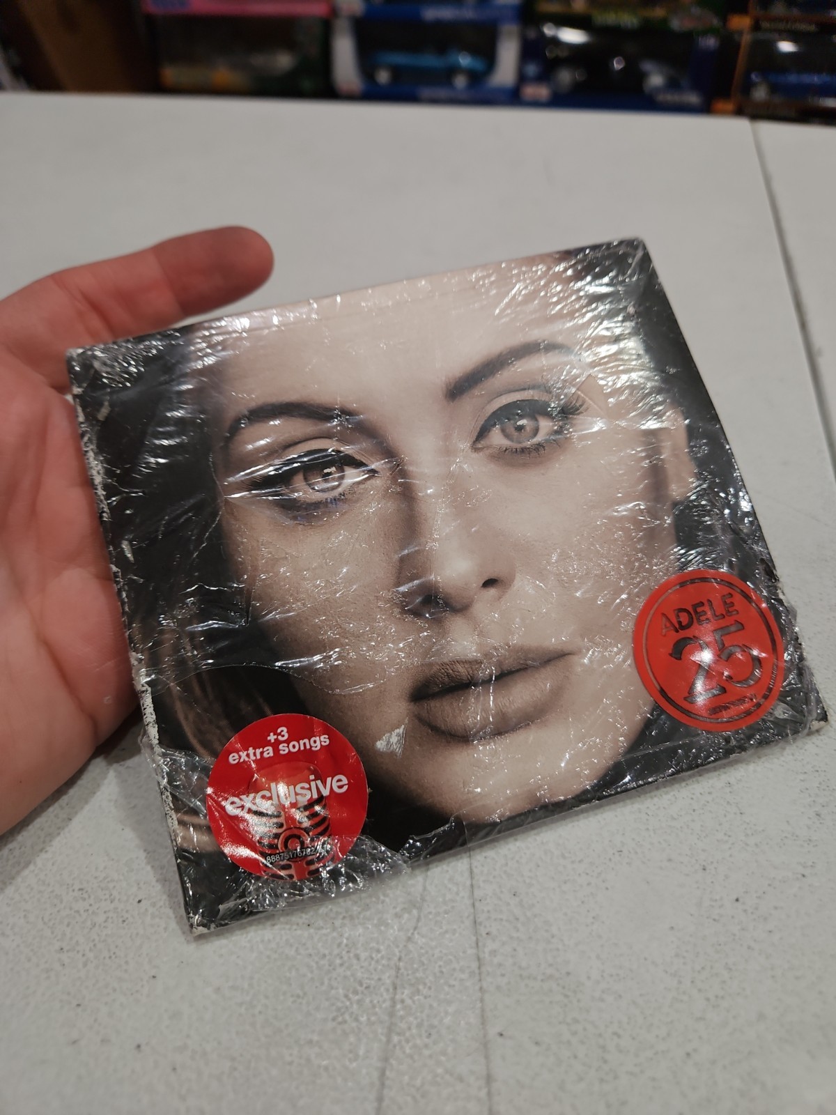 25 by Adele (CD, 2015, Columbia) Target Exclusive 3 Extra Songs NEW – CASE ROUGH