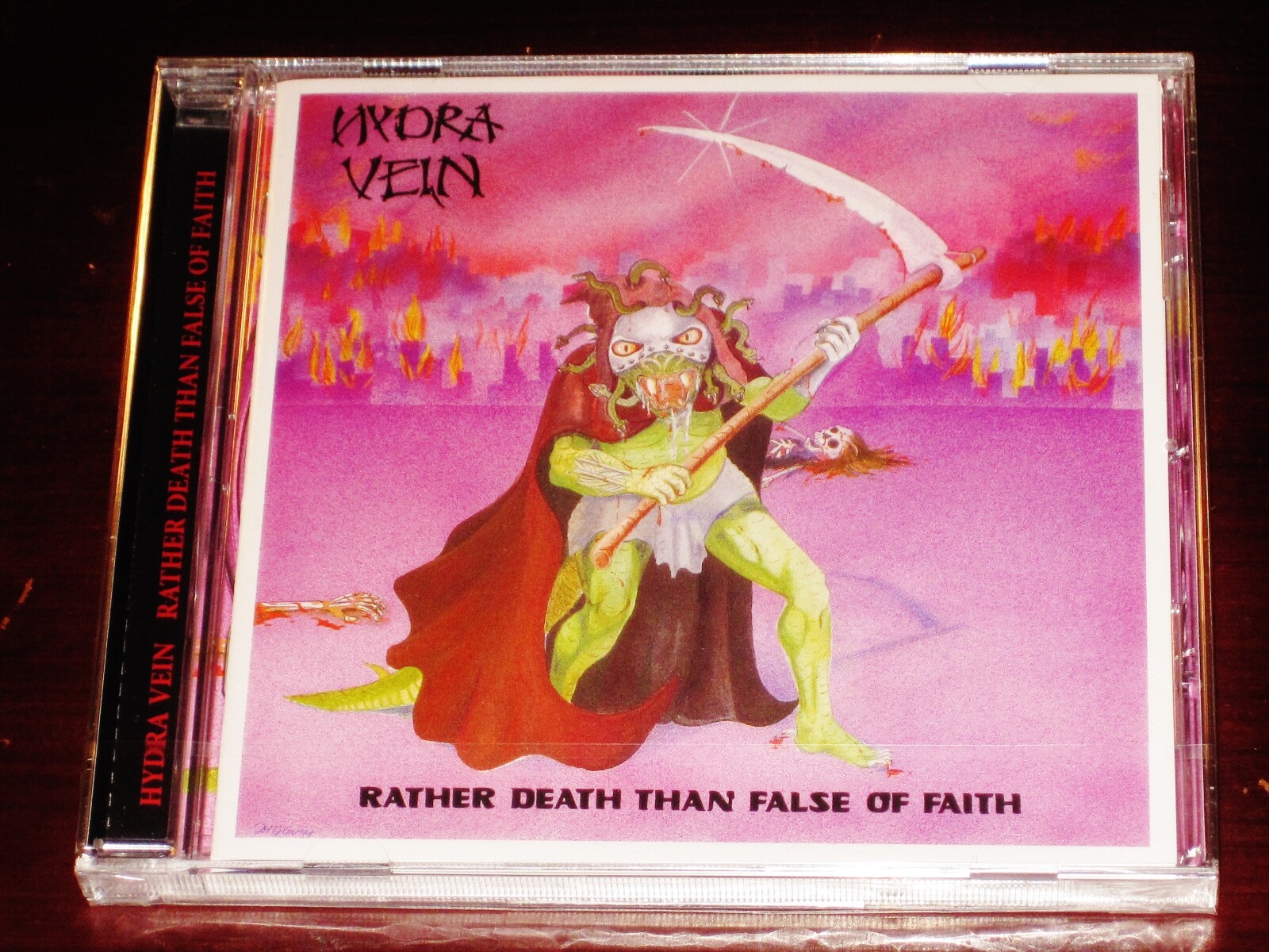 Hydra Vein: Rather Death Than False Of Faith + The Reptilliad CD 2021 BOB EU NEW