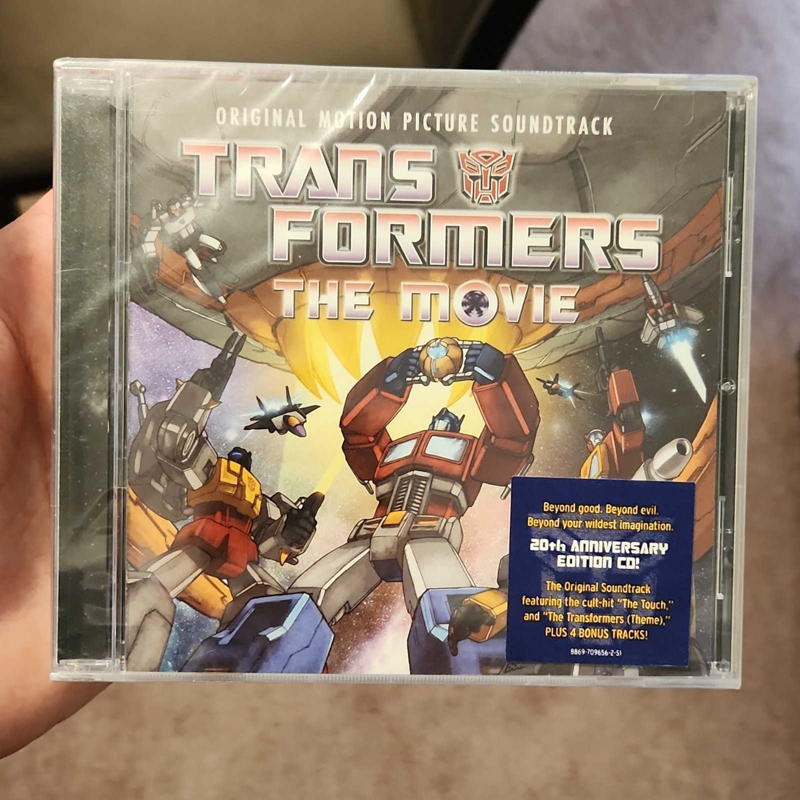 Transformers: The Movie Soundtrack CD 20th Anniv Ed. sealed