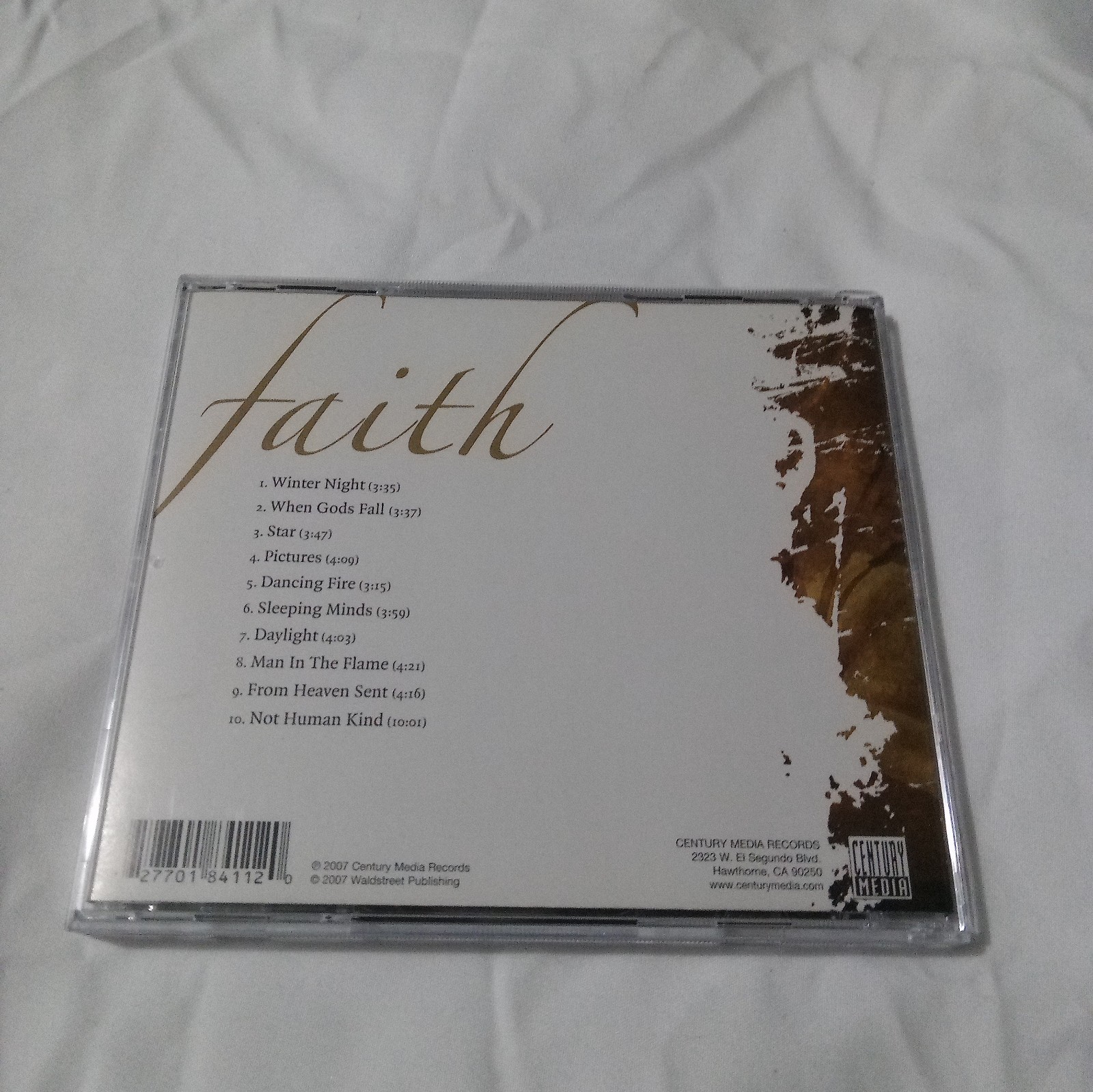 Eyes Of Eden Faith CD 2007 Century Media Records Symphonic Gothic Metal VG