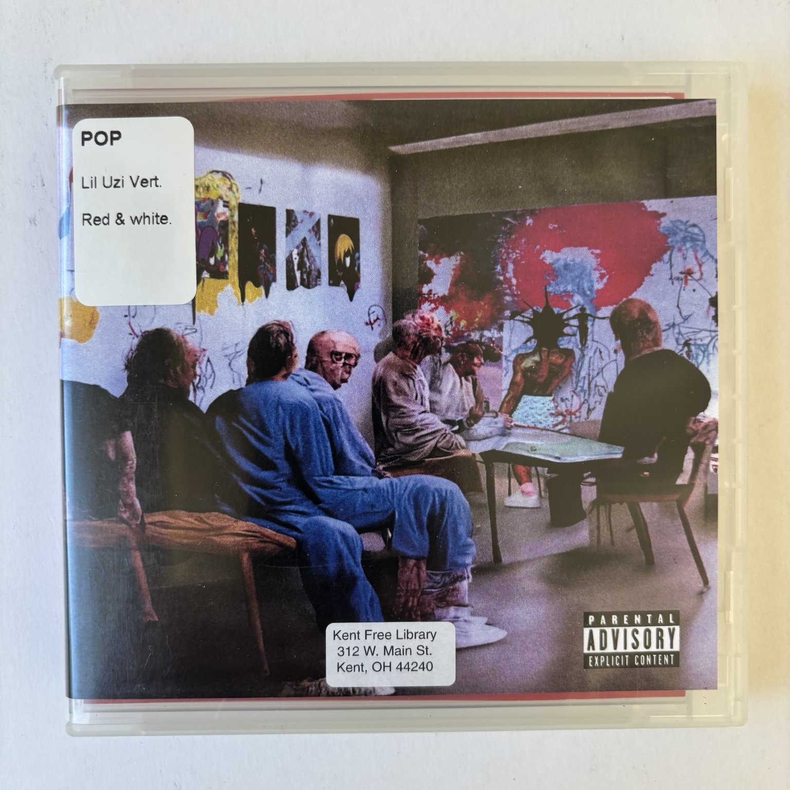 Lil Uzi Vert – Red & White CD 2022 Hip Hop Rap Atlantic Generation Now