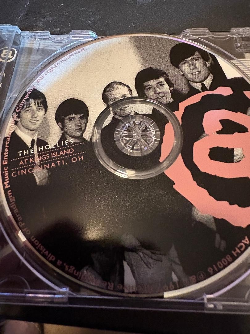 Hollies/Graham Nash live CD from 1983 Tour