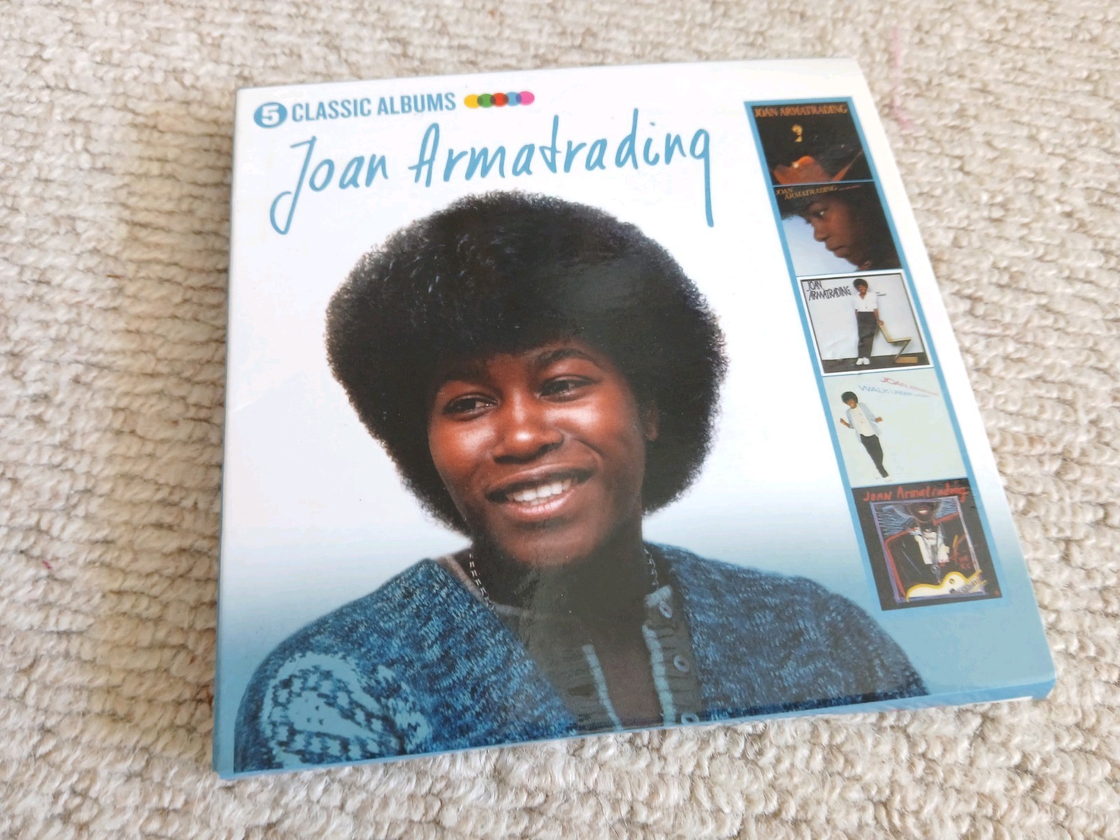 Joan Armatrading Classic Albums CD Box Set 5 Discs, 2017