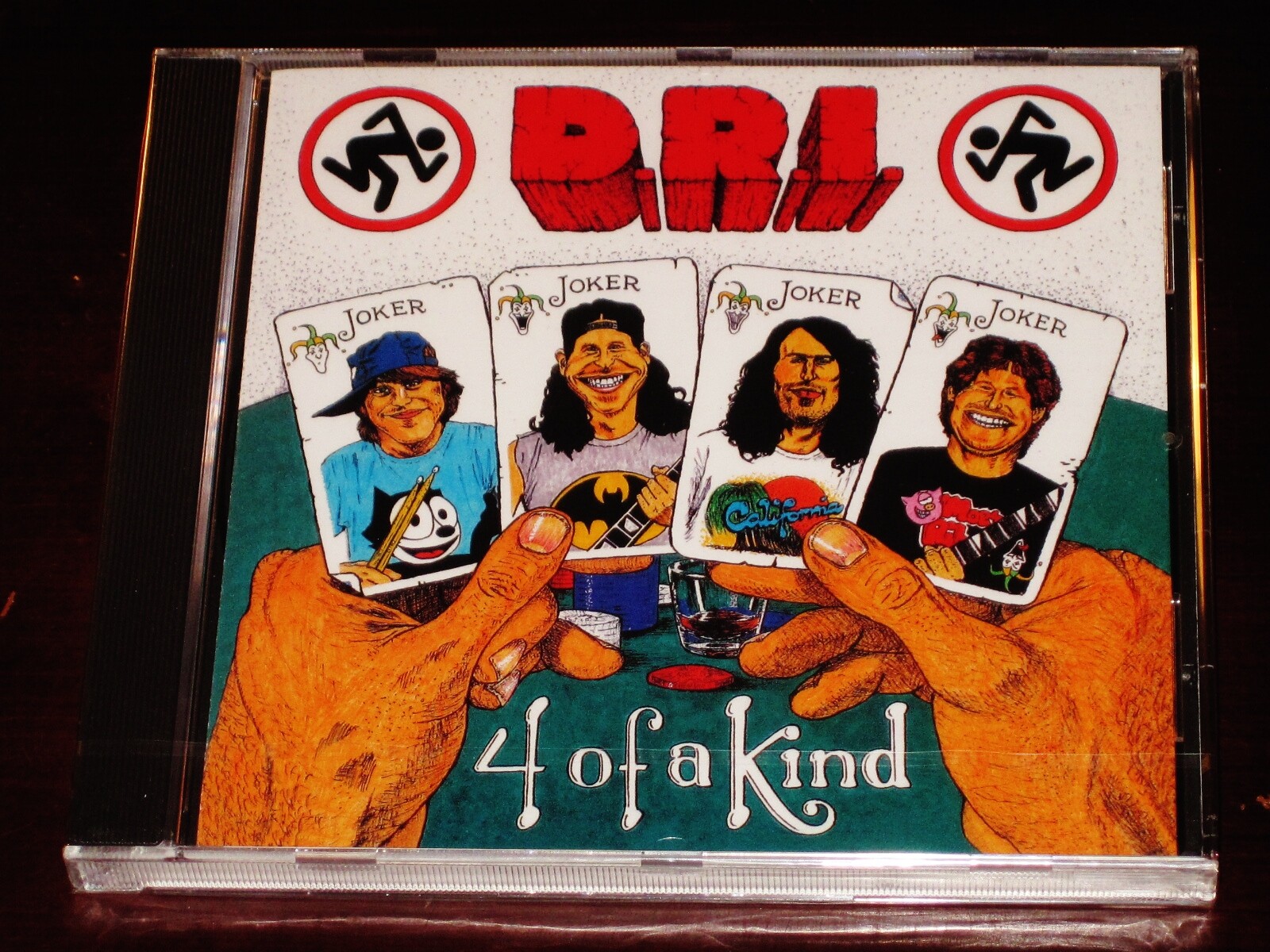D.R.I.: Four Of A Kind CD 2014 Metal Blade Records Germany 3984-17012-2 NEW