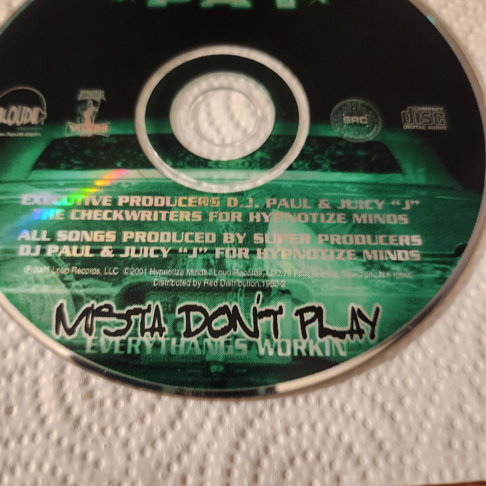 Project Pat – Mista Don’t Play CD Rap Album Memphis Rap Chickenhead RARE HTF