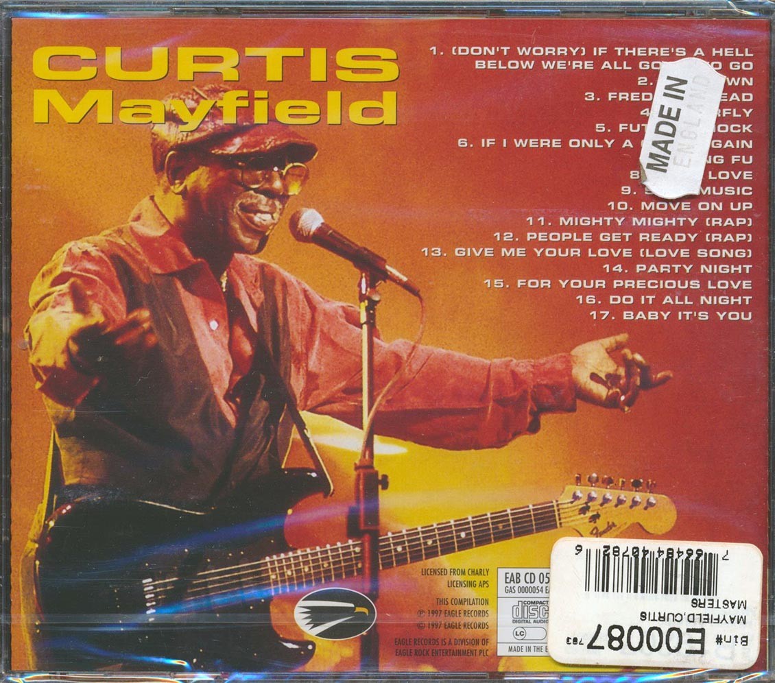 Curtis Mayfield – The Masters [New CD]