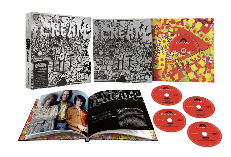 Cream Wheels Of Fire Expanded Deluxe Edition 5 SHM CD + Booklet Japan LD PRE