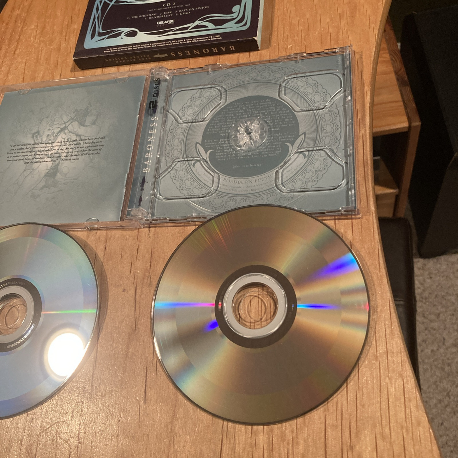 Baroness – Blue Record / Live At Roadburn 2CD Ltd US press mastodon kylesa sword