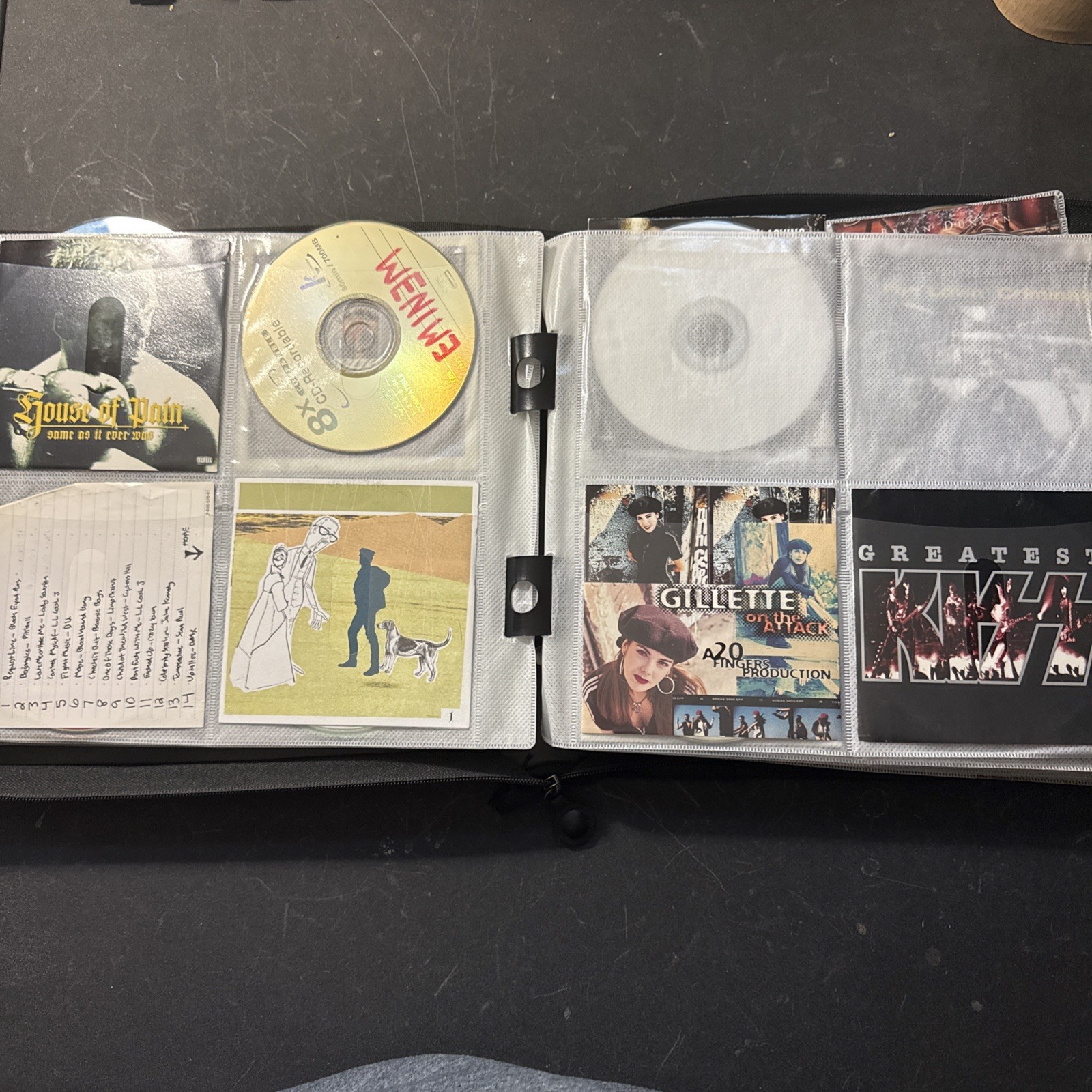 Assorted Lot Of Used Music CDs With Booklets And Zipper Book Lot 2