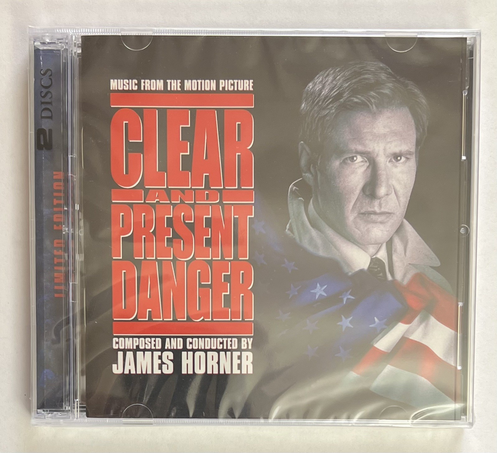 Clear and Present Danger Score 2CD James Horner La La Land New Sealed