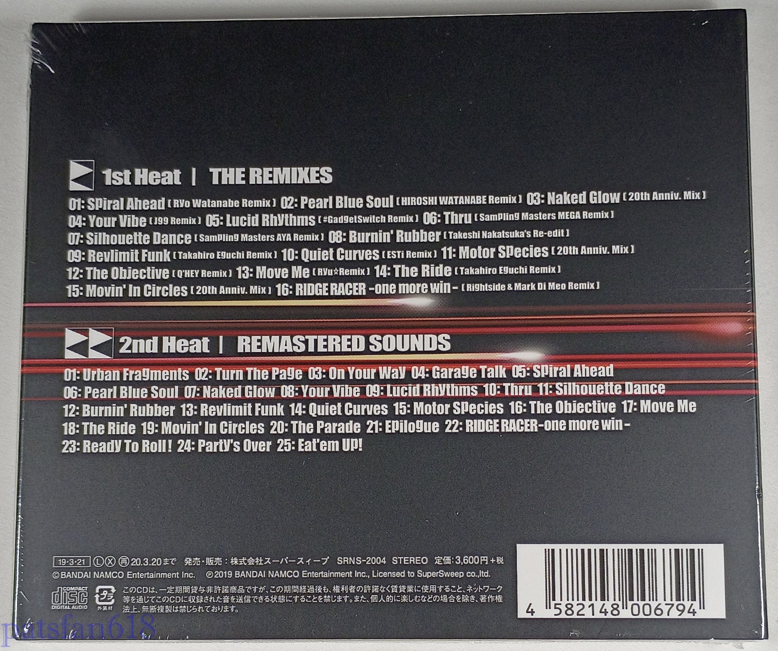 R4 Ridge Racer Type 4 THE 20TH ANNIV. SOUNDS Anniversary Brand New CD JP Release