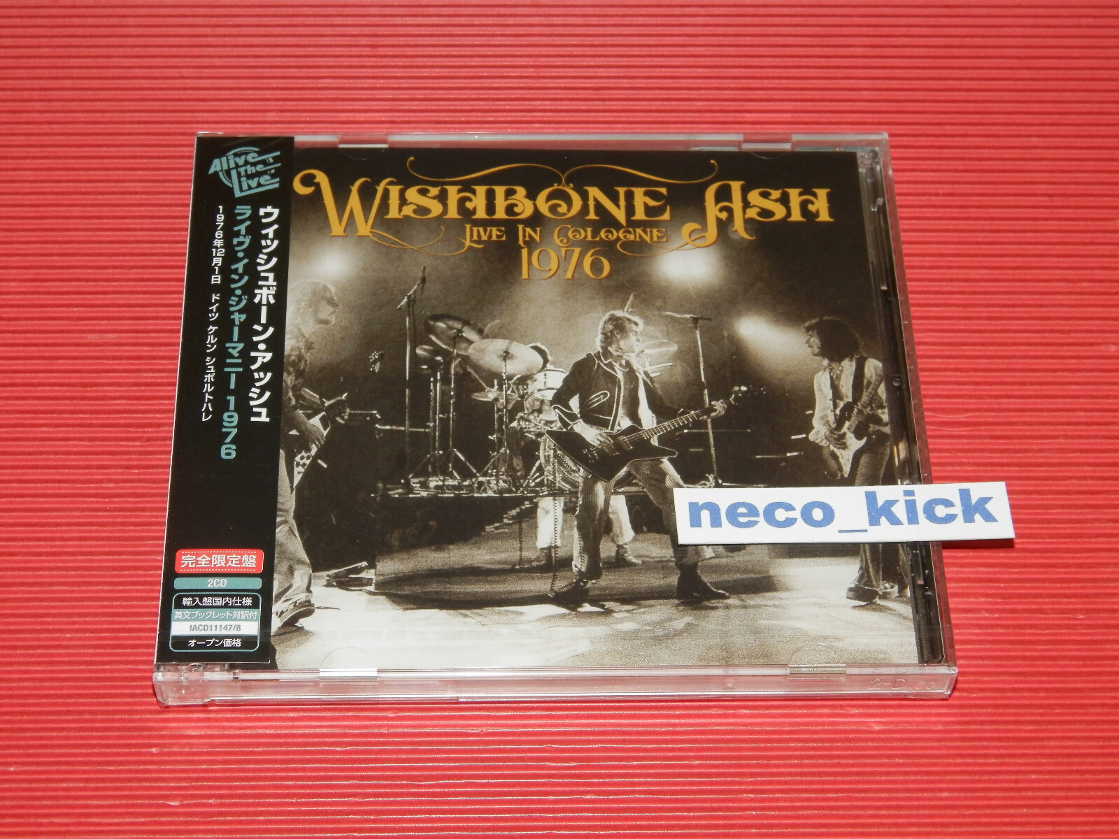 4BT WISHBONE ASH LIVE IN COLOGNE 1976 JAPAN 2 CD
