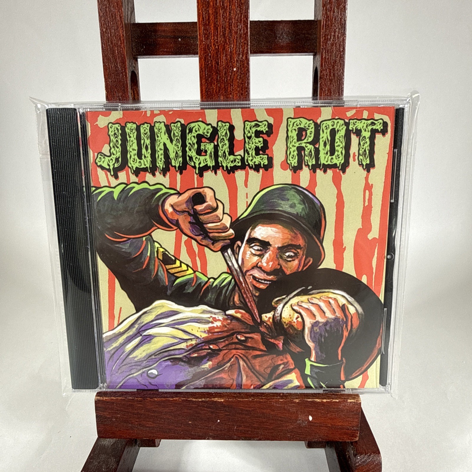 Jungle Rot – Darkness Foretold – 1998 Sealed CD SOD Records Death Metal