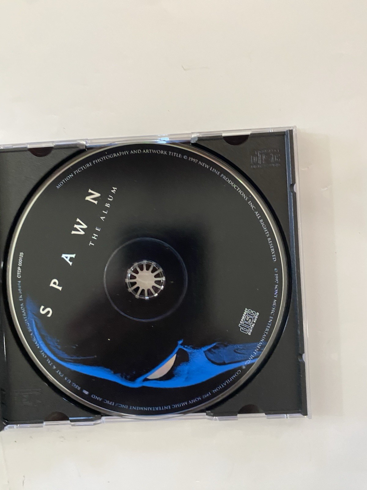 Spawn The Album Original Soundtrack CD 1997, No Rear Artwork Nu-metal Metal