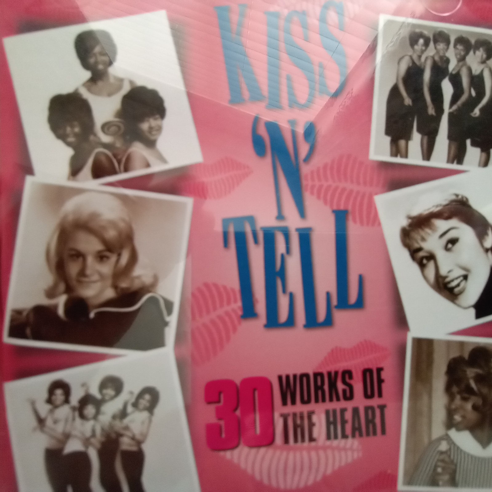 Kiss n Tell- 30 Works of the Heart CD NMtoM Various Soul R&B Shag