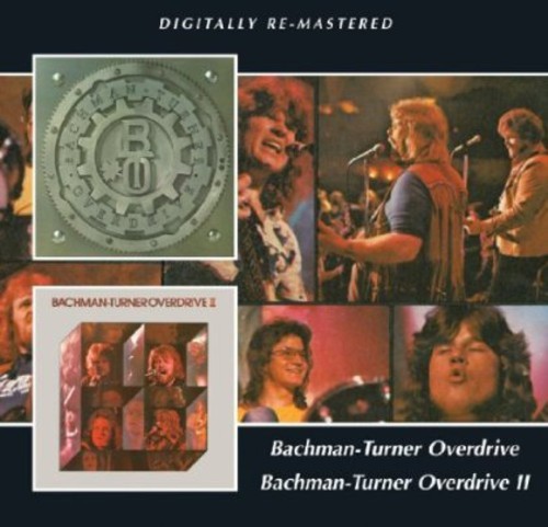 Bachman-Turner Overd – Bachman-Turner Overdrive 1 & 2 [New CD] Rmst