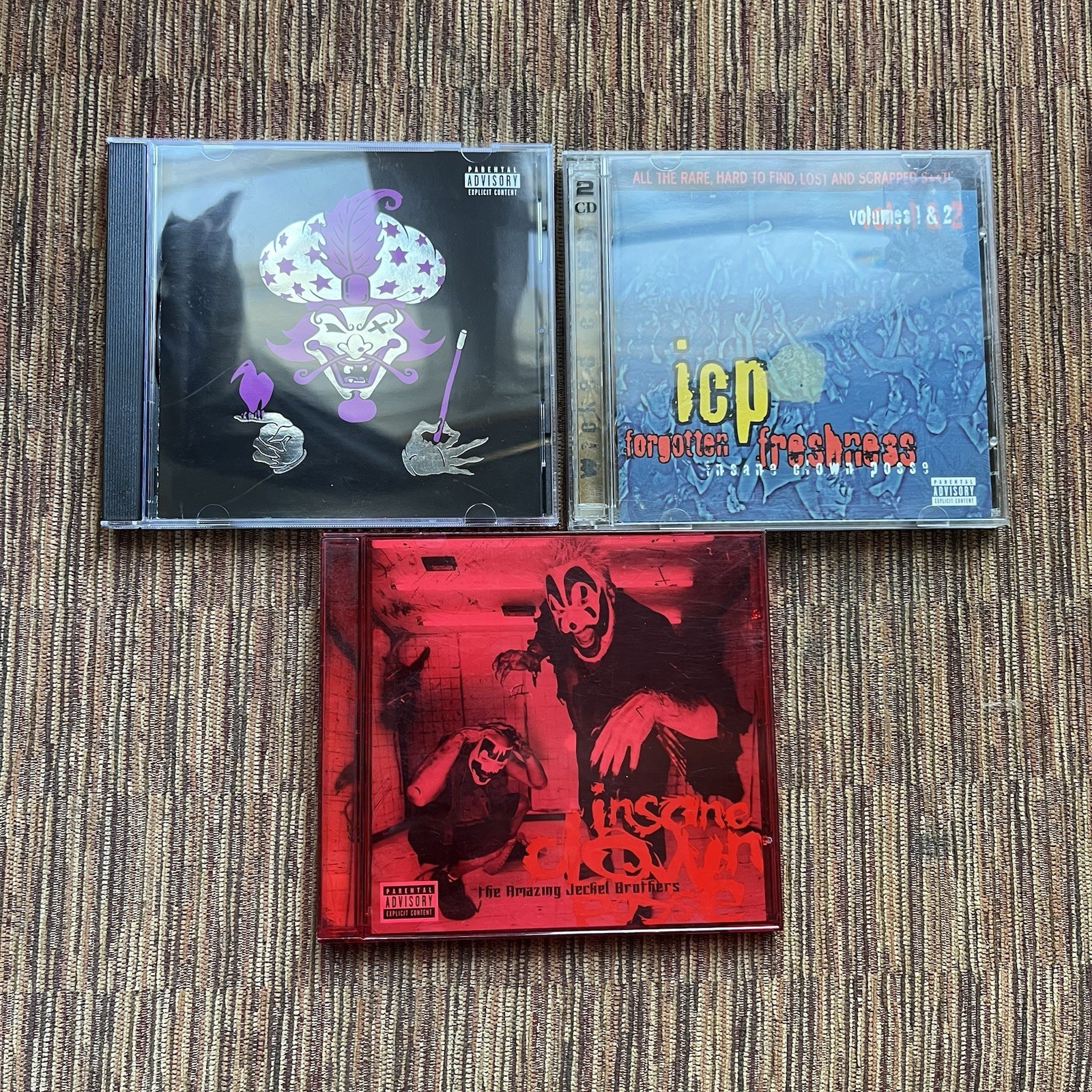 Insane Clown Posse CDs The Great Milenko Forgotten Freshness Jeckel Brothers