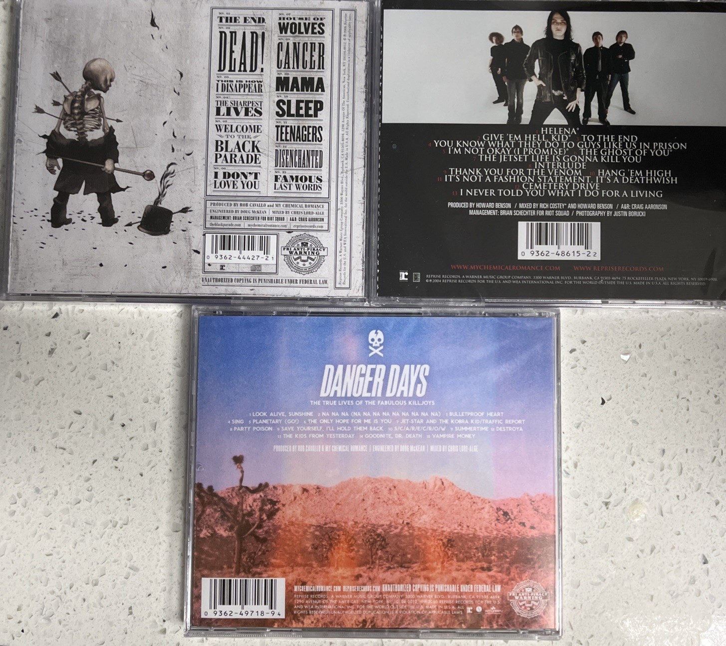 My Chemical Romance• Lot Of 3 (CD, New) See Description, Buy Any 2 Items Save $5