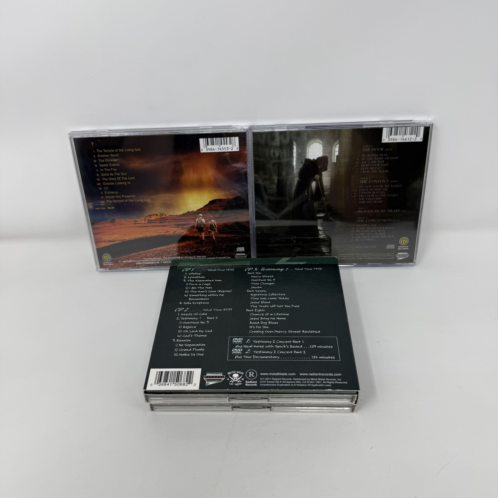 Neal Morse – Testimony (16 CD/4 DVD Lot) 10 Albums Progressive Rock Collection