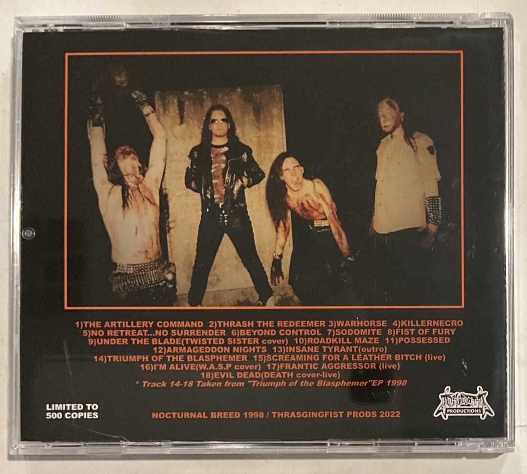 Nocturnal Breed – No Retreat, No Surrender CD 2022 Thrashingfist [Malaysia] NEW