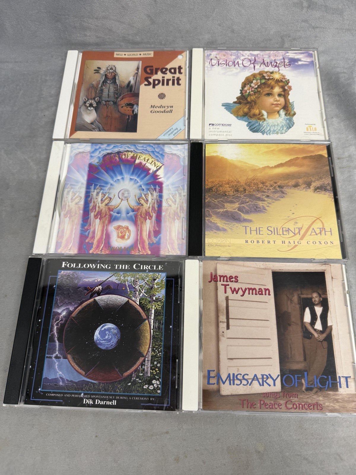 New Age Meditation CD Lot 25 Relaxation Celtic Medwyn Goodall Goldman Dyer