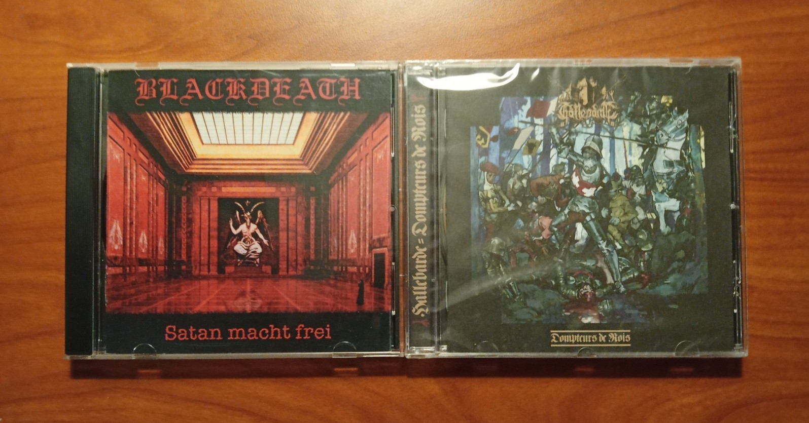 Blackdeath / Hallebarde – 2 CD Lot Abigor Darkthrone Frost Black Braid Ungfell