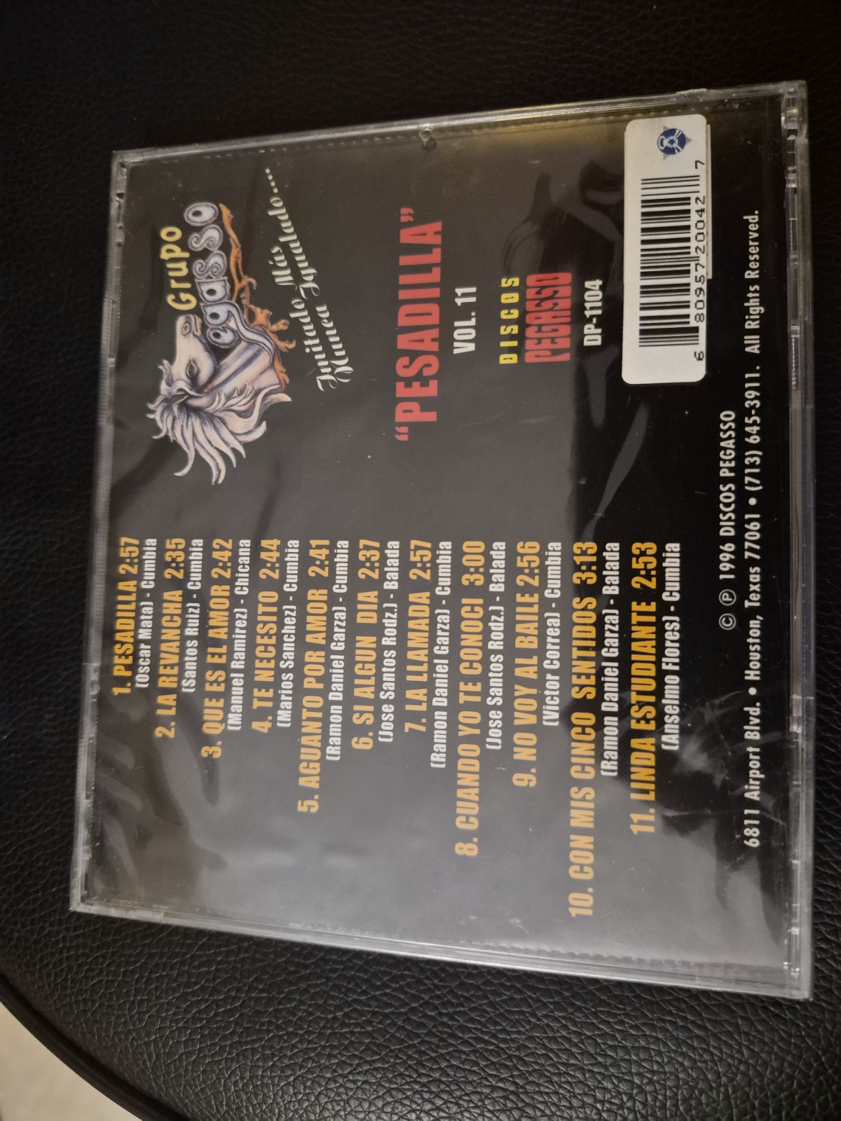 Grupo Pegasso De Emilio Reyna – Pesadilla