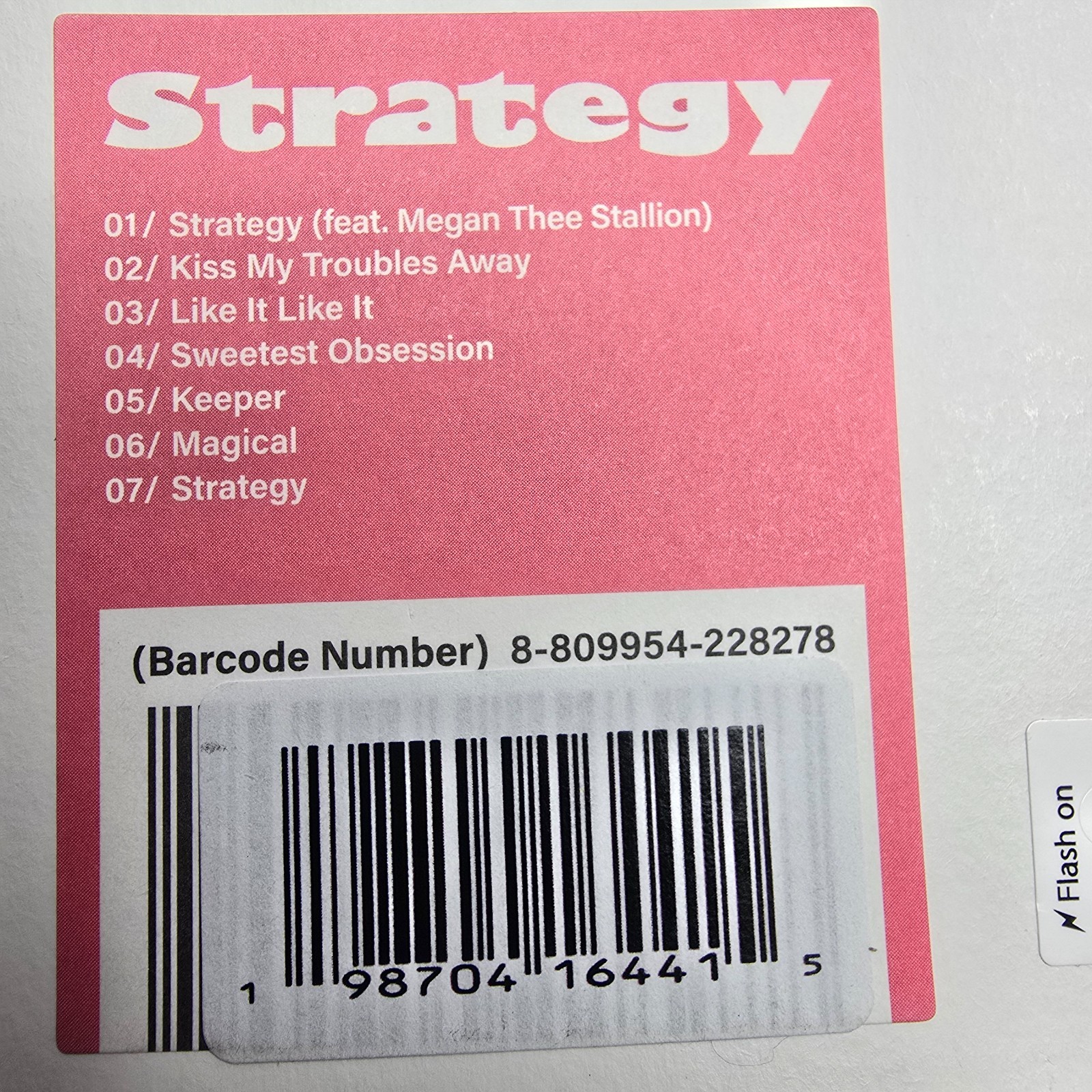 K-POP TWICE Mini Album STRATEGY Book Poster (NO CD!) Asian Korean Group Music