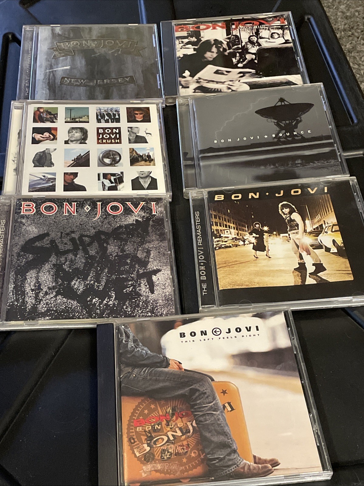 7 Bon Jovi Cd Lot -H