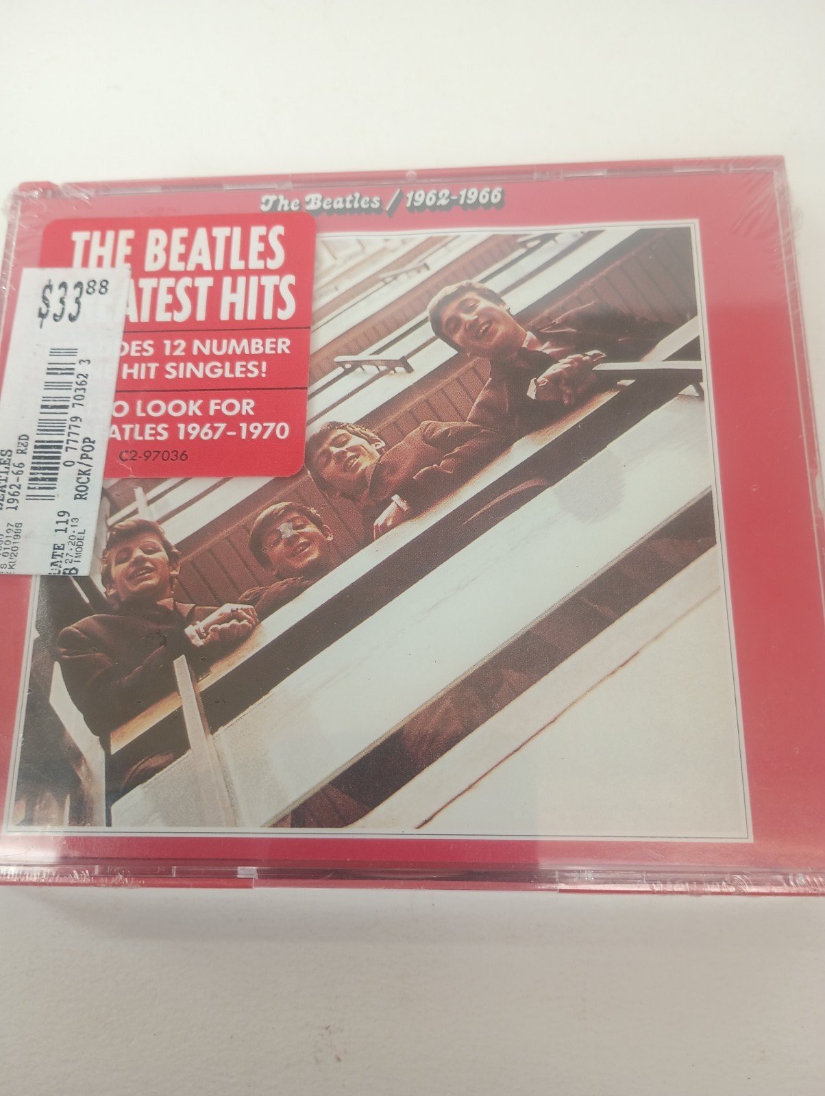 2 CD New Sealed The Beatles Greatest Hits 1962-1966 Remastered 26 songs EMI Red