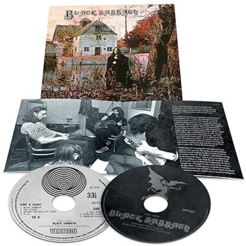 Black Sabbath – Black Sabbath: Deluxe – Digipak with Bonus Tracks [New CD] Bonus