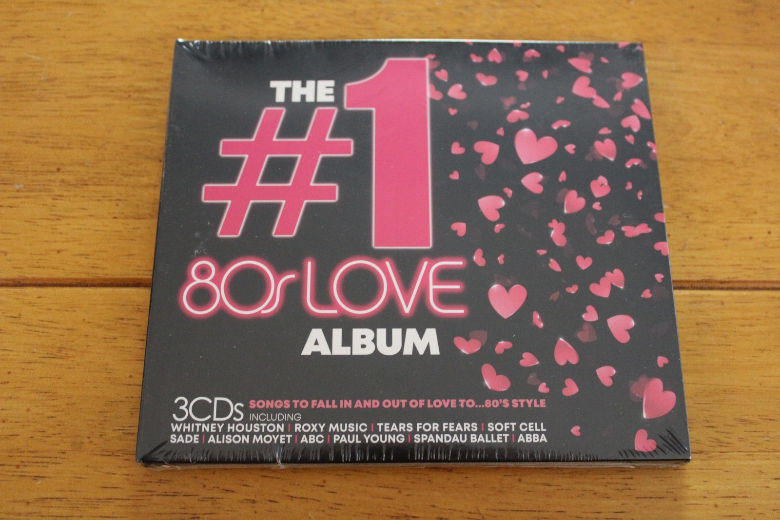 Various Artists CD The #1 80s Love Album 3CD Pop New Wave New Sealed Sony UMC