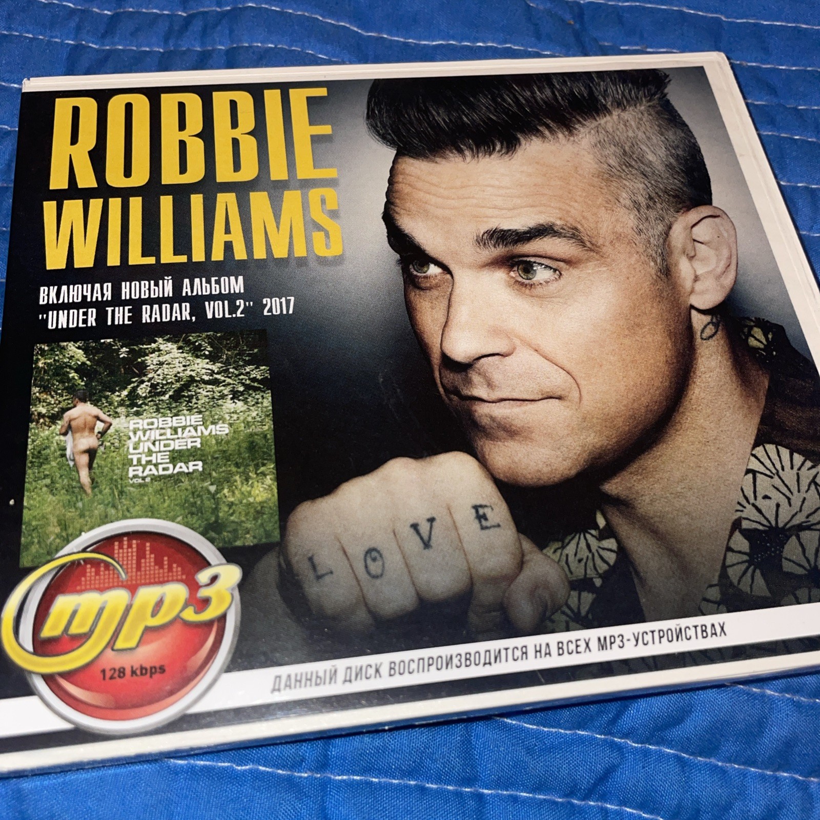ROBBIE WILLIAMS Mp3 Cd Love Under The Radar 12 Albums 128 Kbps