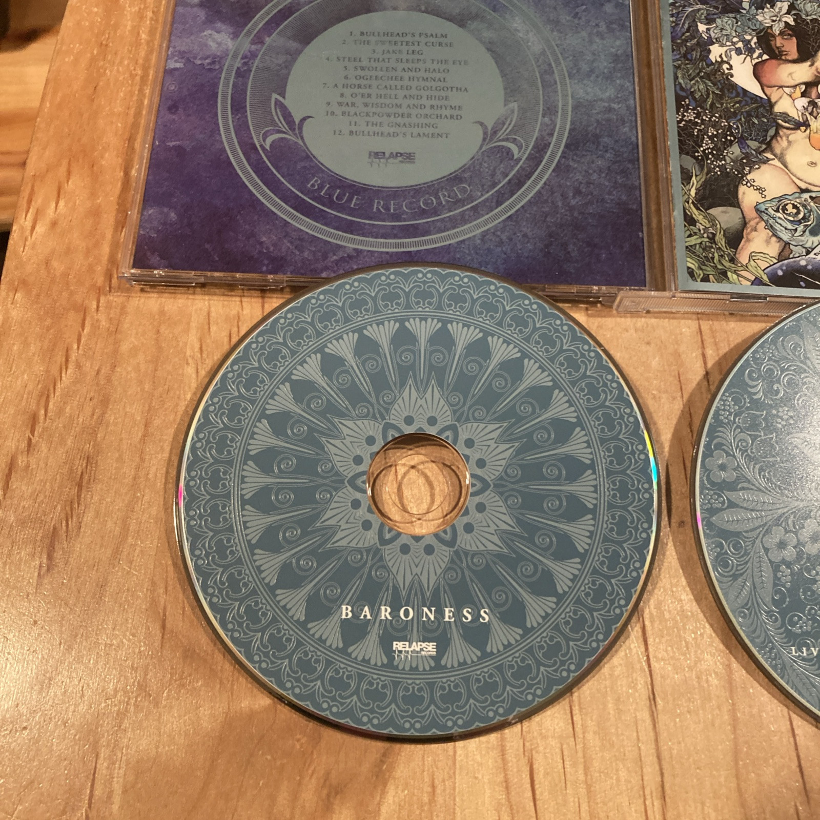 Baroness – Blue Record / Live At Roadburn 2CD Ltd US press mastodon kylesa sword